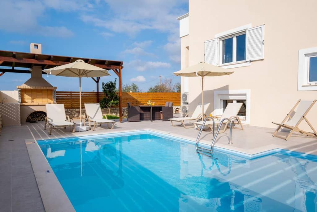 Prinos Oasis Twin Villas II Buitenkant foto